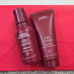 Never Used Aveda Color Control Shampoo and Conditioner Set - deluxe Trvl